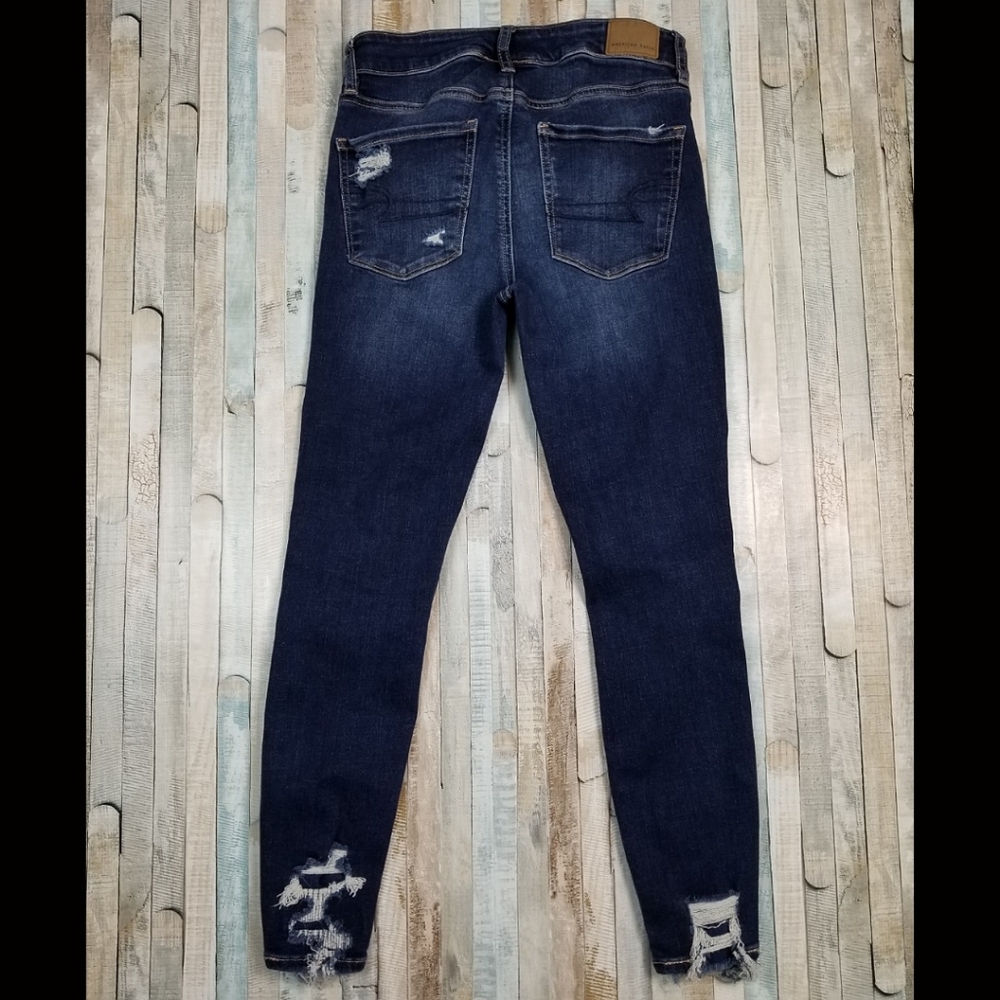 American Eagle Hi-Rise Jegging Crop Jeans - Picture 5 of 9